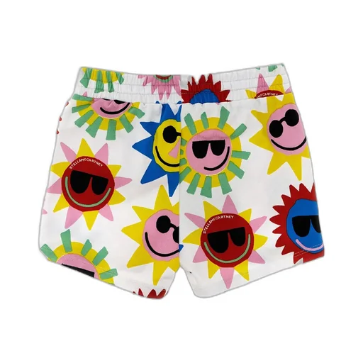 Stella Mccartney Kids Sun-Printed Drawstring Track Shorts