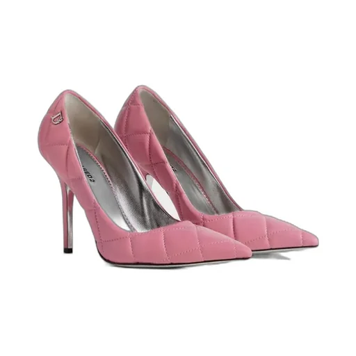 Dsquared2 D2 Plaque Quilted Pumps