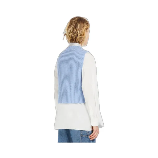 Rib Knitted Wool Sweater
