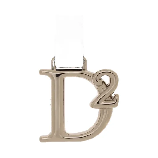 Dsquared2 Logo Plaque Lobster Claw Fastened Keyring
