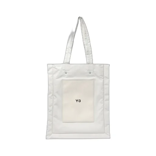 Y-3 Logo Printed Padded Tote Bag