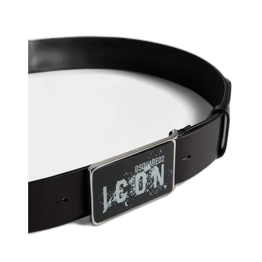 Icon Leather Buckle Belt