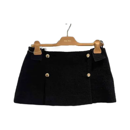Pleated Mini Skirt