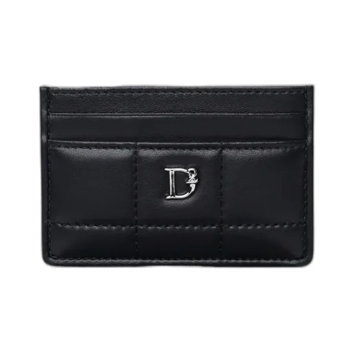 Dsquared2 Logo-Plaque Quilted Card Holder