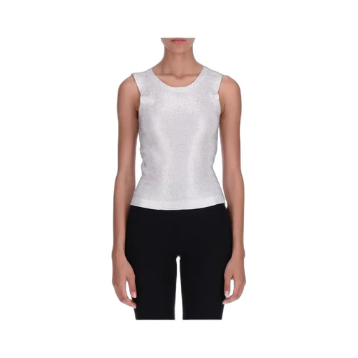 Ermanno Scervino Embellished Jersey Tank Top
