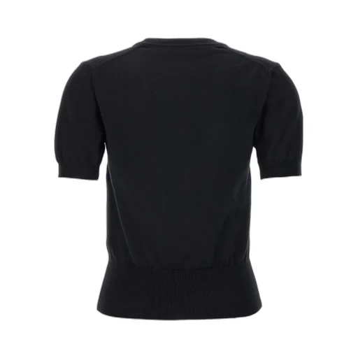 Vivienne Westwood Orb Embroidered Knitted Top