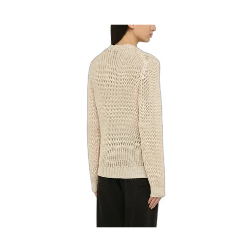 Long-Sleeved Knitted Pullover
