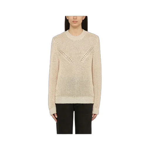Long-Sleeved Knitted Pullover