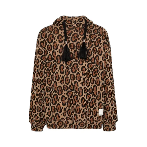 Leopard-Print Hoodie
