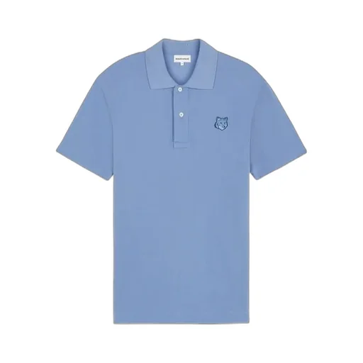 Maison Kitsuné Bold Fox Head Patch Polo Shirt