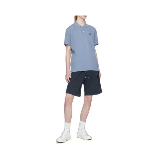 Maison Kitsuné Bold Fox Head Patch Polo Shirt