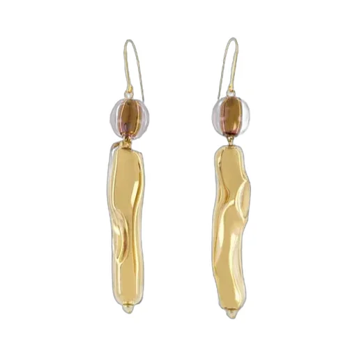 Sculpted Drop Earrings
