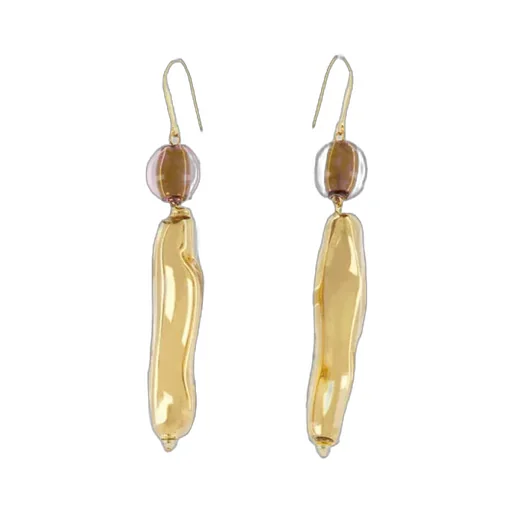 Sculpted Drop Earrings