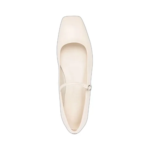 Square-Toed Ballet Shoes