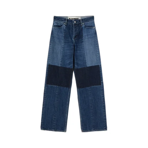 Jil Sander+ Patchwork Straight-Leg Jeans