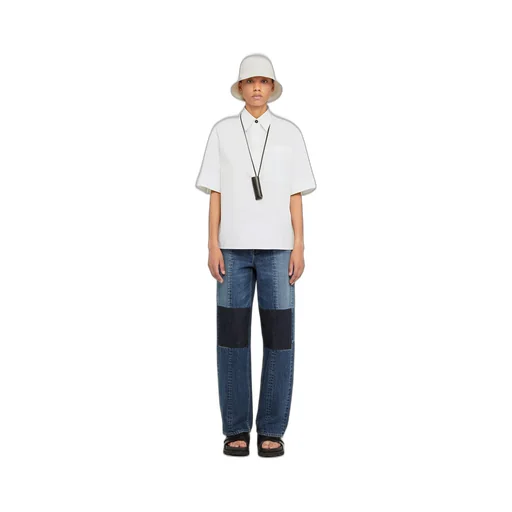 Jil Sander+ Patchwork Straight-Leg Jeans