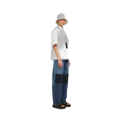 Jil Sander+ Patchwork Straight-Leg Jeans