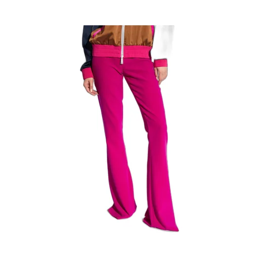 Dsquared2 Logo-Plaque Skinny Flared Trousers