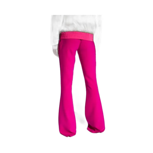 Dsquared2 Logo-Plaque Skinny Flared Trousers