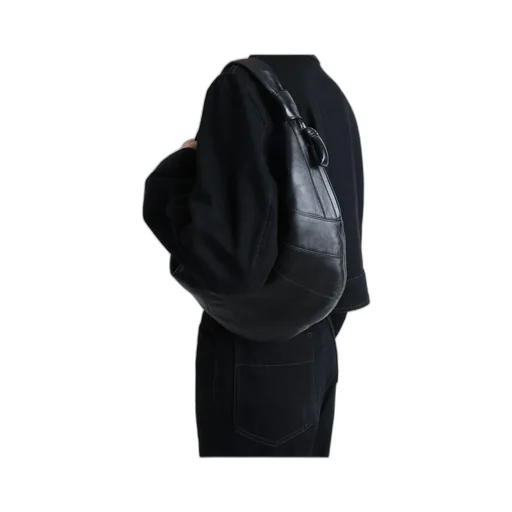 Lemaire Croissant Knot-Detailed Shoulder Bag