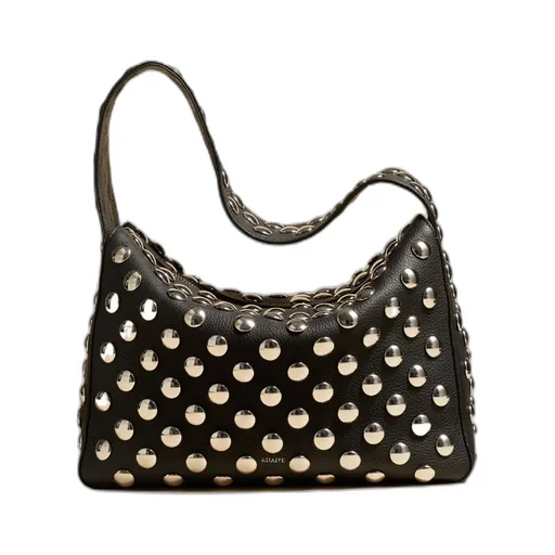 Khaite Sara Studded Small Shoulder Bag