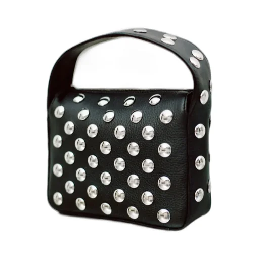 Khaite Sara Studded Small Shoulder Bag