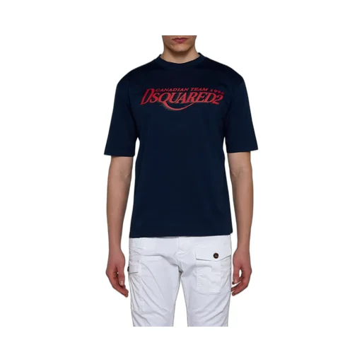 Dsquared2 Logo Printed Crewneck T-Shirt