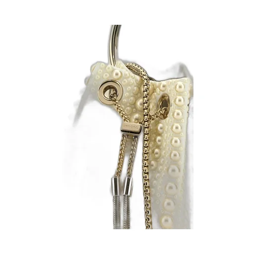 Jimmy Choo Embellished Drawstring Bucket Bag