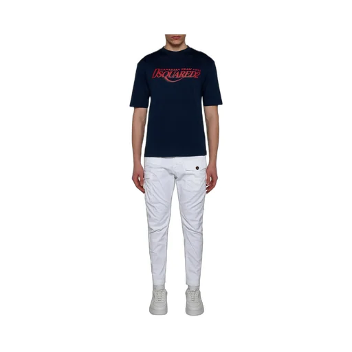 Dsquared2 Logo Printed Crewneck T-Shirt