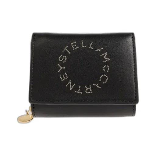 Stella Mccartney Logo-Appliqué Tri-Fold Wallet