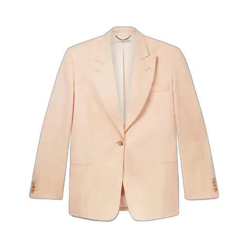 Stella Mccartney Peak-Lapels Single-Breasted Tailored Blazer