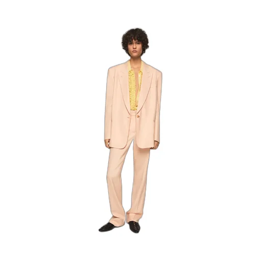 Stella Mccartney Peak-Lapels Single-Breasted Tailored Blazer