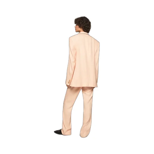 Stella Mccartney Peak-Lapels Single-Breasted Tailored Blazer