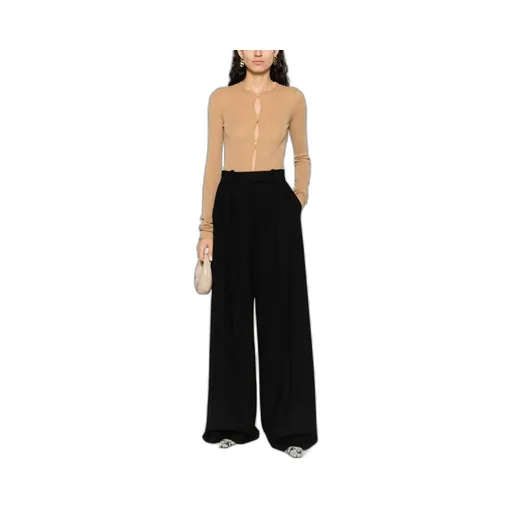 Long-Sleeved Knitted Jumpsuit