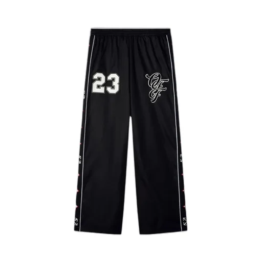 Off-White Logo Patch Elasticated Waistband Trousers