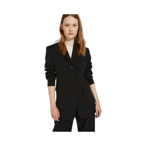 Weekend Max Mara Single-Breasted Long-Sleeved Jacket