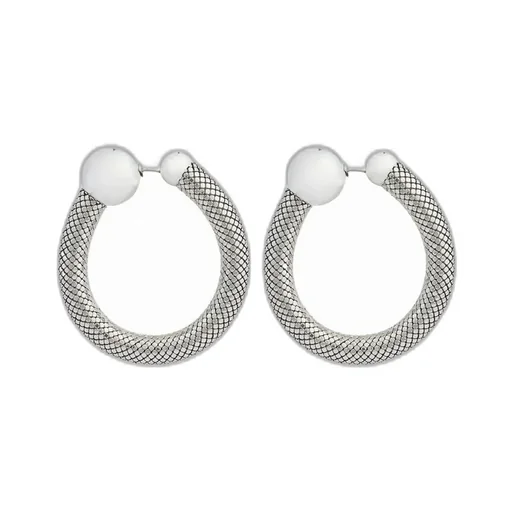 Pixel Hoop Earrings