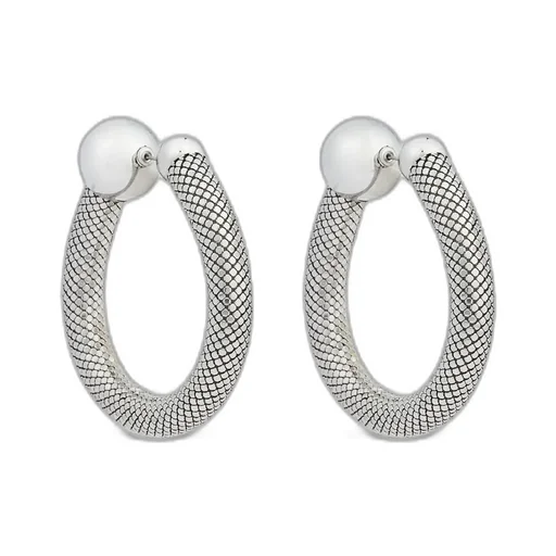 Pixel Hoop Earrings