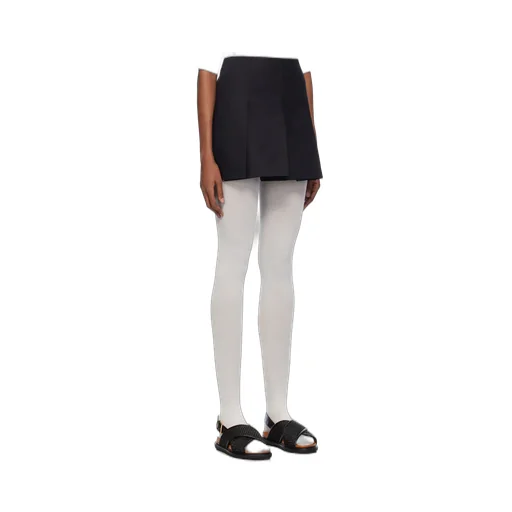 Marni High-Waist Pleated Mini Skirt