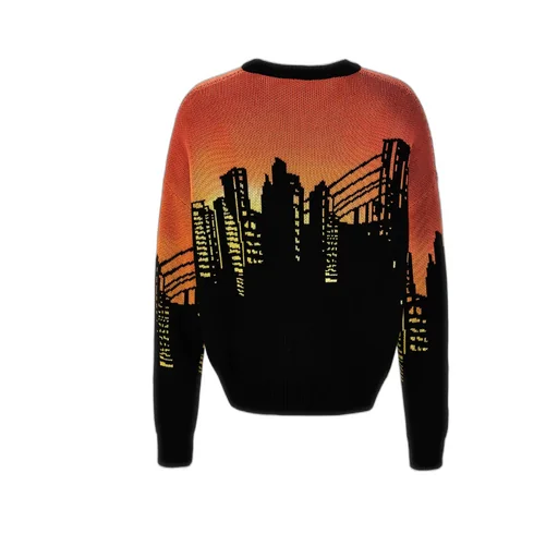 Dsquared2 Graphic Intarsia Knit Jumper
