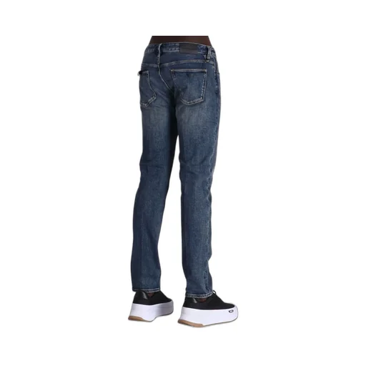 Washed Slim-Cut Jeans