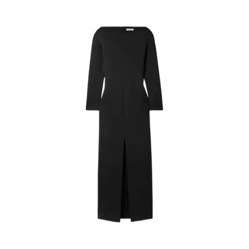 Reysha Wool Extra-Long Dress