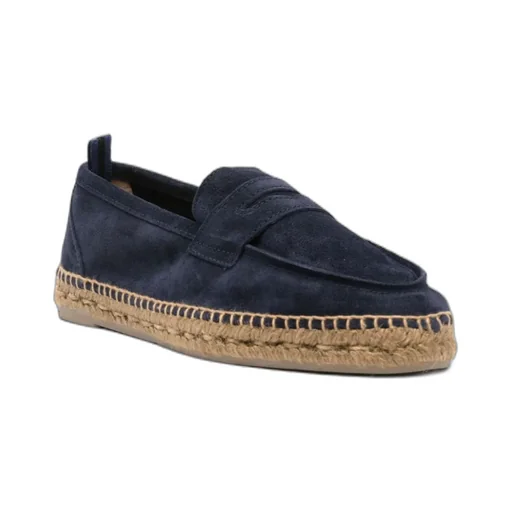 Braided-Raffia Suede Espadrilles