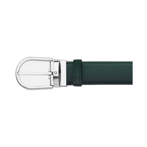 Horseshoe Buckle Stained Belt