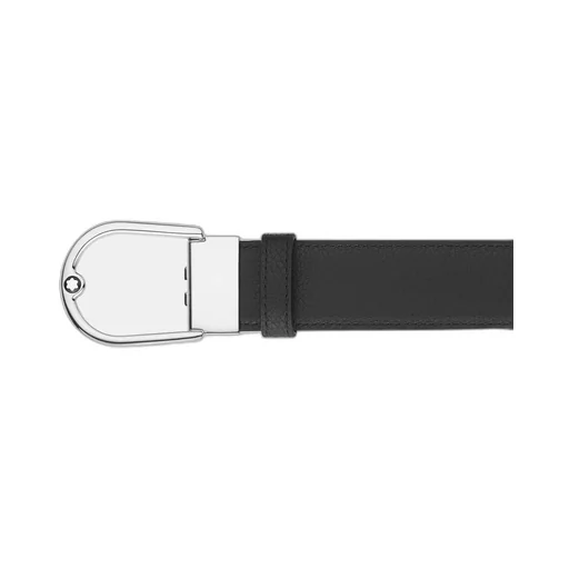 Double-Sided Horseshoe Buckle Belt