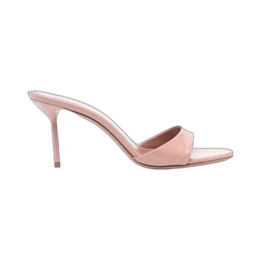 Logo Insole High-Heeled Sandals