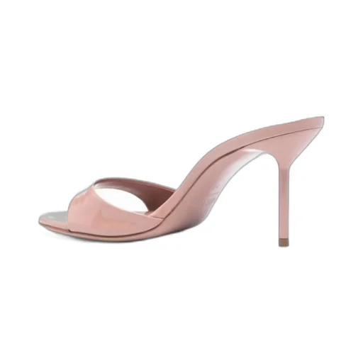 Logo Insole High-Heeled Sandals