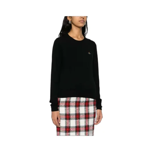 Vivienne Westwood Orb-Embroidered Crewneck Jumper
