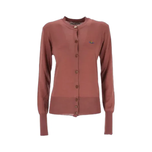 Vivienne Westwood Logo Embroidered Cardigan