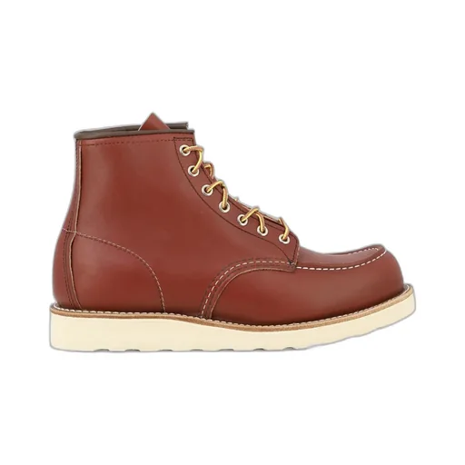 Round Head Lace-Up Boots